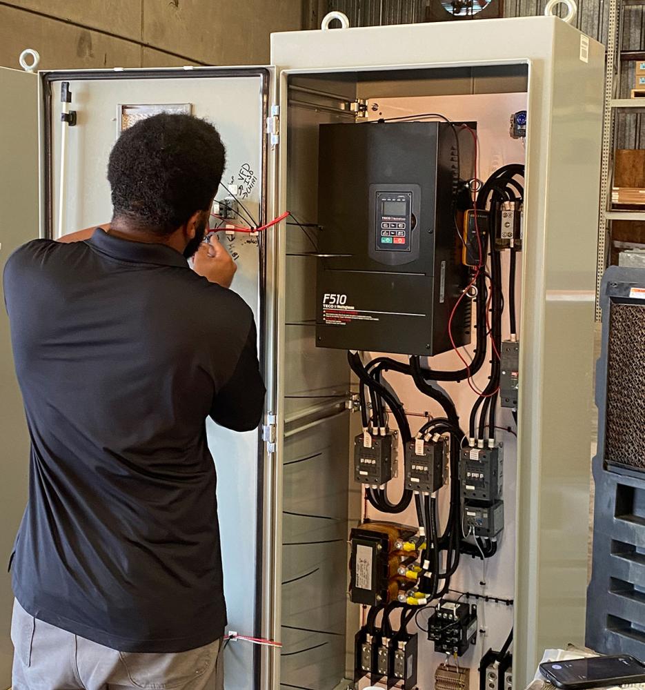 Custom Control Panel Being Built