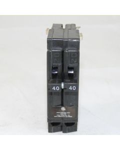 Crouse Hinds MH240 2-Pole 40 AMP Molded Case Circuit Breaker