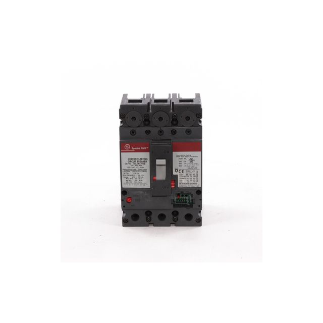 GE SELA36AT0100 Spectra RMS 3-Pole 100 Amp Molded Case Circuit Breaker