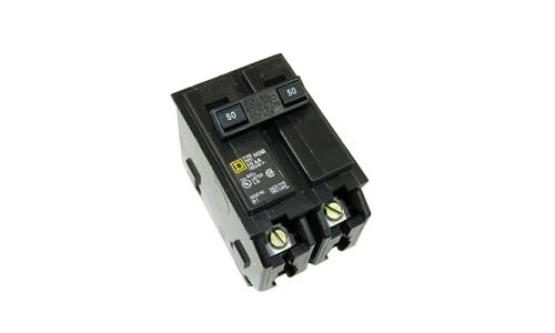 Hom250 Square D HOM250 2-Pole 50 Amp Molded Case Circuit Breaker
