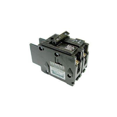 Siemens BQ2B020 2 Pole 20 Amp Molded Case Circuit Breaker 10kA@240V 